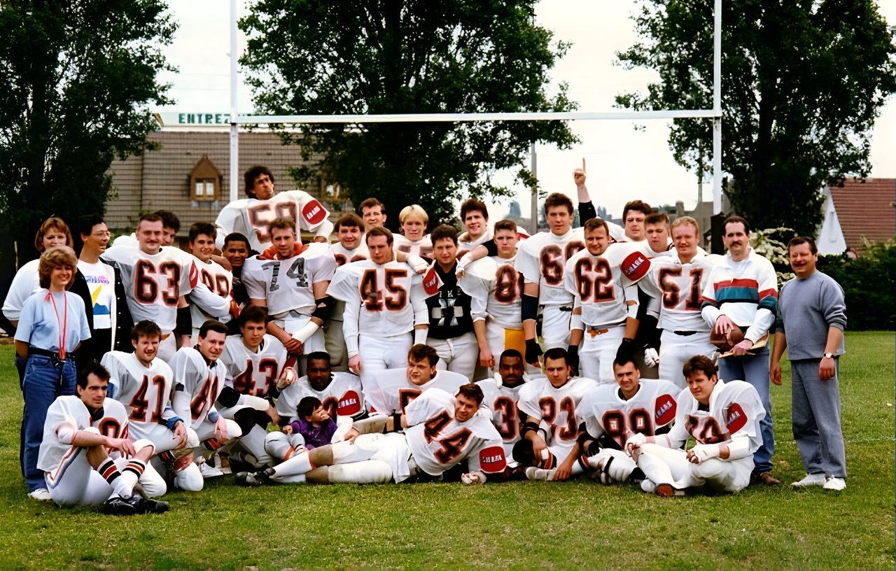 Équipe des Météores de Nogent-sur-Marne, archive du football américain français
