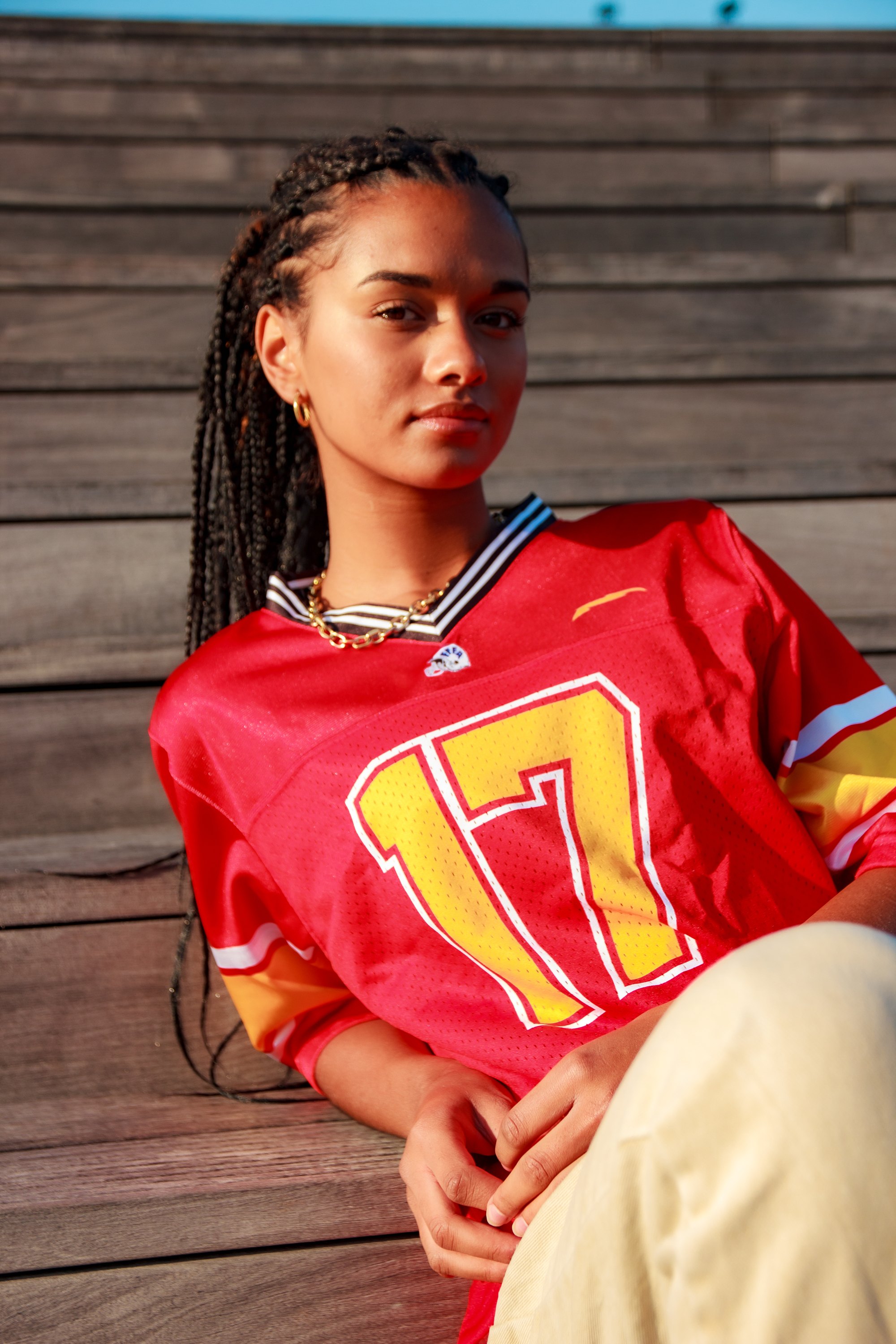 Maillot Heritage Hurricanes de Paris numéro 17, collection Capland